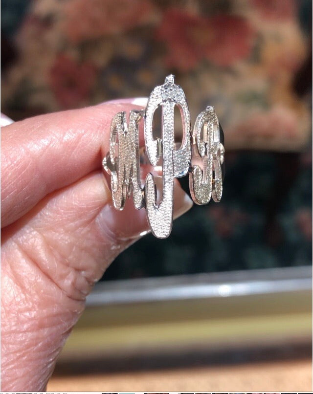 Louis Vuitton Initial Ring - 3 For Sale on 1stDibs